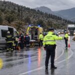Αργολίδα: Σύγκρουση δύο οχημάτων στα Δερβενάκια – Κινητοποίηση των Αρχών
